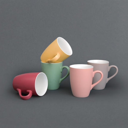 Olympia Pastel Grey Mug 340ml | Chip-Resistant Porcelain 4
