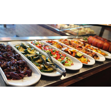 Whiteware Buffet Plate 650mm | Olympia 4