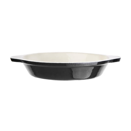 Round Black Gratin Dish 0.75L | Vogue 2