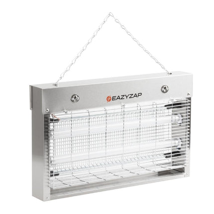 LED Insect Killer 14W Brushed Stainless Steel | Eazyzap
