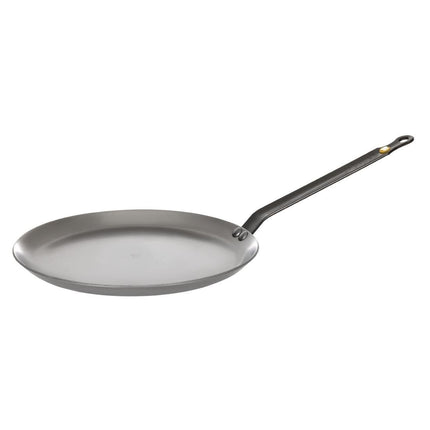 Mineral B Blue Steel Crêpe Pan 24cm | De Buyer