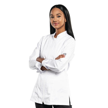 Women's Chef Jacket White | Chaud Devant Monza | Size S