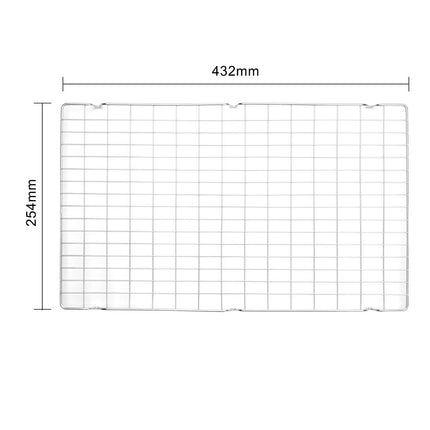 Coarse Mesh Cooling Rack 432 x 254mm | Vogue 5