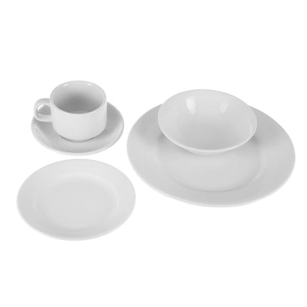 Athena Hotelware 5-Piece Dinnerware Set | 24 Pieces 2