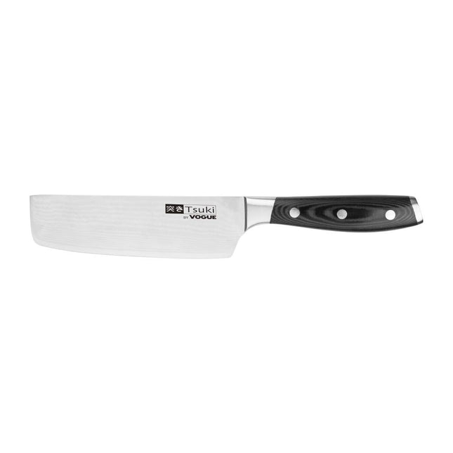 Vogue Tsuki Series 7 Japanese VG-10 Damascus Steel Cleaver 16cm 2