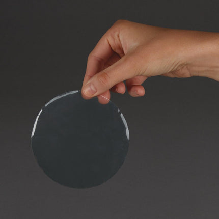 Plastic Separator Discs for Hamburgers 10cm 3