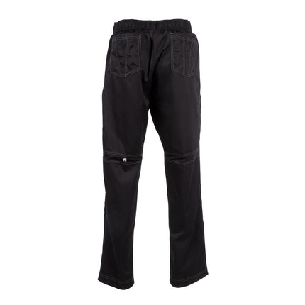 Cool Vent Unisex Baggy Chef Pants | Chef Works | Black | L | Integrated Cooling Panels 8