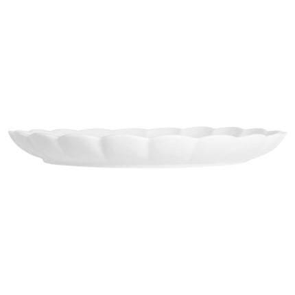 White Scalloped Plates 226mm | Olympia Bloom | Set of 6 8