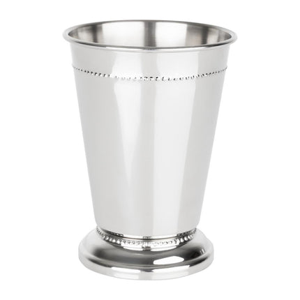 Barware Embossed Stainless Steel Julep Cup 370ml | Olympia