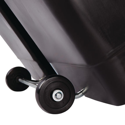Front Step Pedal Bin 90L Red | Rubbermaid Slim Jim 4