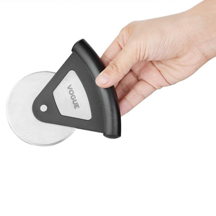 Stainless Steel Pizza Cutter with Black Handle | Vogue 5