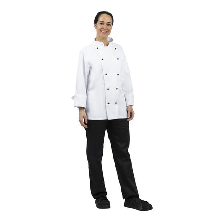 Unisex Long Sleeve Chef Jacket White L | Whites Chicago 2