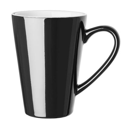 Cafe Latte Cup Black 340ml | Olympia Cafe 4