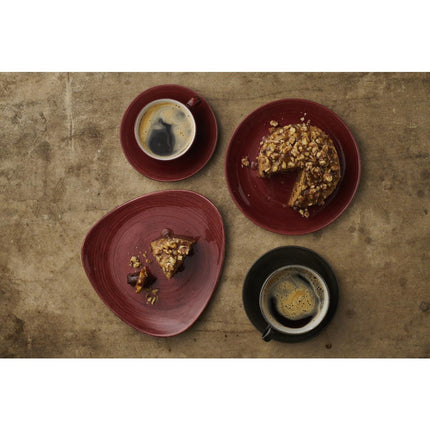 Coupe Plates Red Rust Finish | Churchill Stonecast Patina | 219mm 3