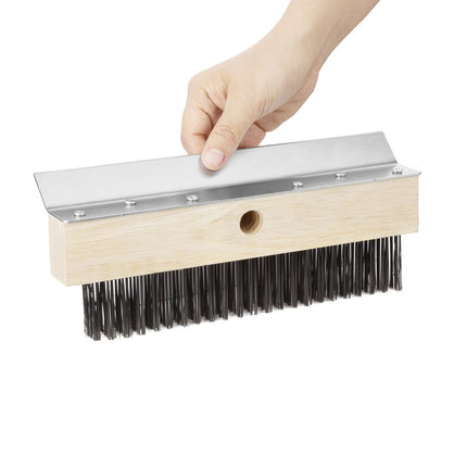 Pizza Oven Brush Head with Scraper | Vogue 2