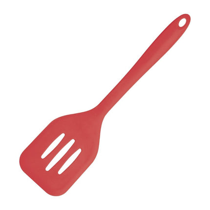 Silicone Flexible Perforated Turner 31cm Red | Vogue