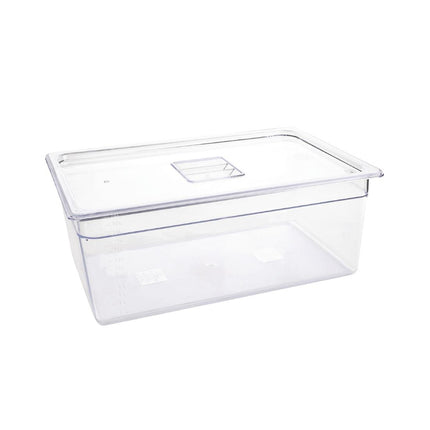 Polycarbonate 1/1 Gastronorm Container 200mm | Vogue | Transparent 3