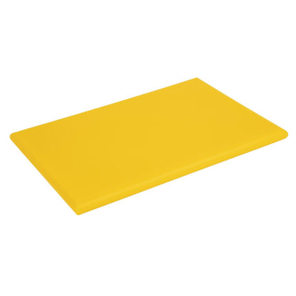 HDPE Cutting Board Yellow 25mm | Hygiplas