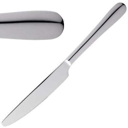 18/10 Stainless Steel Dessert Knives | Amefa Oxford | Set of 12 | Polished Finish | Timeless Design
