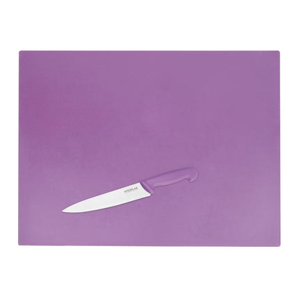 LDPE Cutting Board Purple | Hygiplas | 600x450x20mm 5