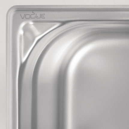 Stainless Steel GN 1/6 Container 150mm Depth | Vogue | 176x162mm 4