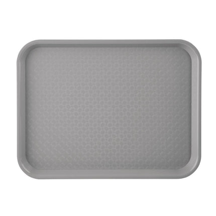 Olympia Kristallon Grey Polypropylene Tray 34.5x26.5cm 3