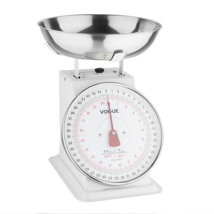 20kg Kitchen Scale with Large Stainless Steel Bowl | Vogue