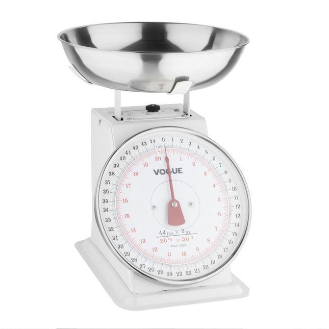 20kg Kitchen Scale with Large Stainless Steel Bowl | Vogue