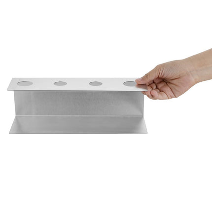 Ice Cream Cone Holder Stainless Steel 4 Cones | Olympia 4