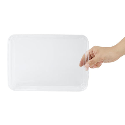 Recycleable PET Lids for No. 7 Sushi Trays | Fiesta | Pack of 300 3