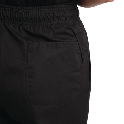 Unisex Teflon Coated Chef Trousers Black M | Whites Easyfit 4