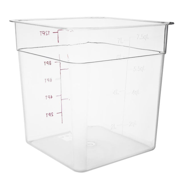 Polycarbonate Square Food Container 7L | Hygiplas 2