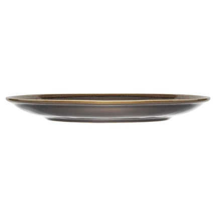 Round Coupe Plates Grey 28cm | Olympia Kiln Collection 3