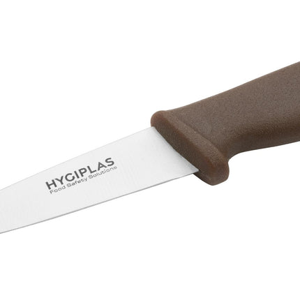 Paring Knife 9cm Brown | Hygiplas 3
