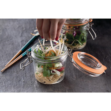 Kilner Glass Jar with Clip Lid 350ml 4