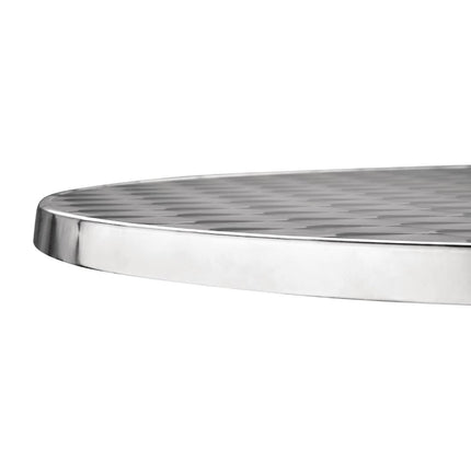 Aluminum Folding Table with Stainless Steel Top 60cm | Bolero 4
