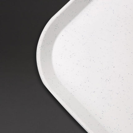 Fiberglass Serving Tray with Granite Look | Olympia | 35.6x45.7cm 4