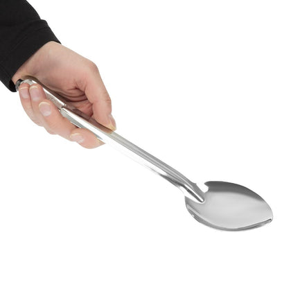 Stainless Steel Simple Serving Spoon 13" | Vogue 5