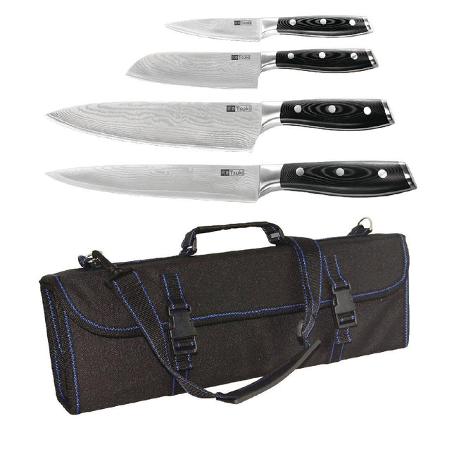 Tsuki 7-Piece Knife Set with Case | Vogue