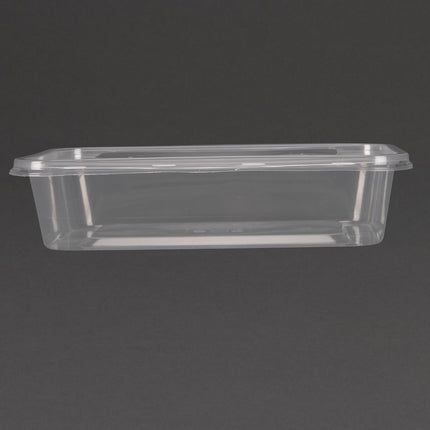 Recyclable Microwaveable Plastic Containers 50cl with Lids | Fiesta | 250 Pieces 3