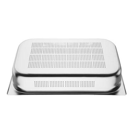 Perforated Stainless Steel GN 1/1 Pan 100mm | Vogue 5