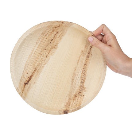 Compostable Round Palm Leaf Plates 250mm | Fiesta | 100 Pieces 5