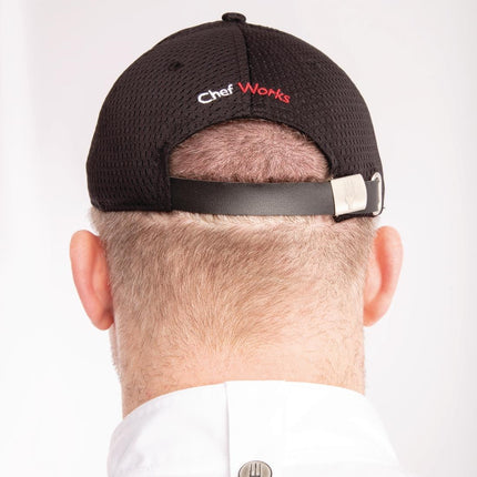 Chef Works Cool Vent Baseball Cap Black 5