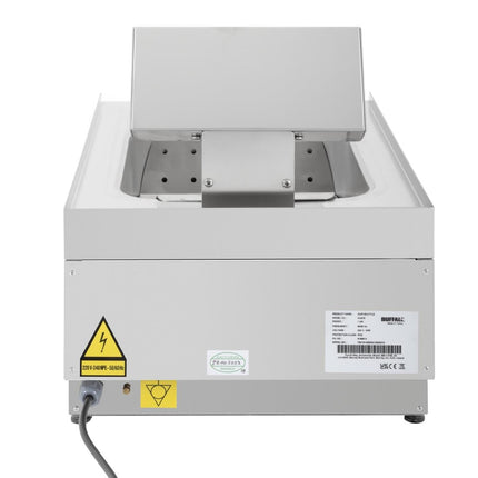 Countertop Chip Scuttle | Buffalo 600 Series | Stainless Steel 10