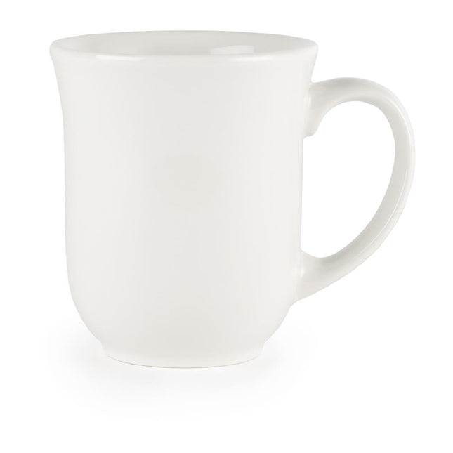 Skodelice iz belega porcelana 280ml | Churchill Whiteware | Komplet 24