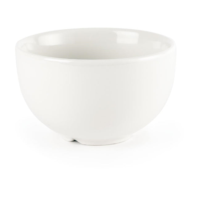 White Porcelain Soup Bowl 284 ml | Churchill White | Set of 24
