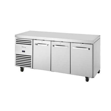 True 3-Door 1/1 GN Counter Freezer TCF1/3-CL-SS-DL-DR-DR
