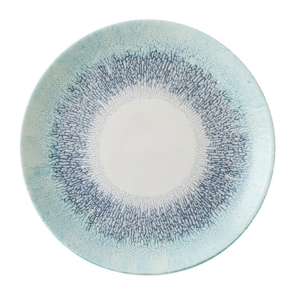 Coupe Plate Evolve with Textured Rim | Churchill Studio Prints | 22cm