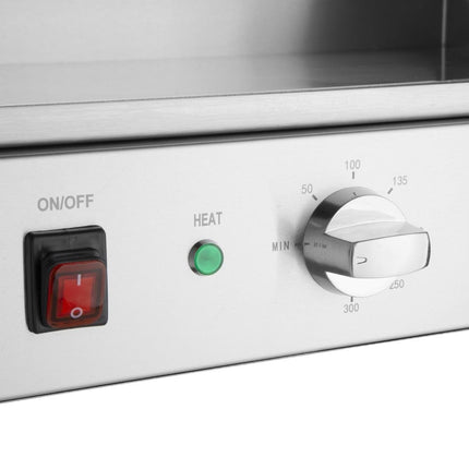 Steel Electric Griddle | Buffalo | 2.2kW | 520 x 330 mm Cooking Surface 4