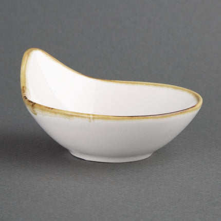 Olympia Kiln Dipping Bowls | Chalk White | 100mm | 70ml | Set of 12 2